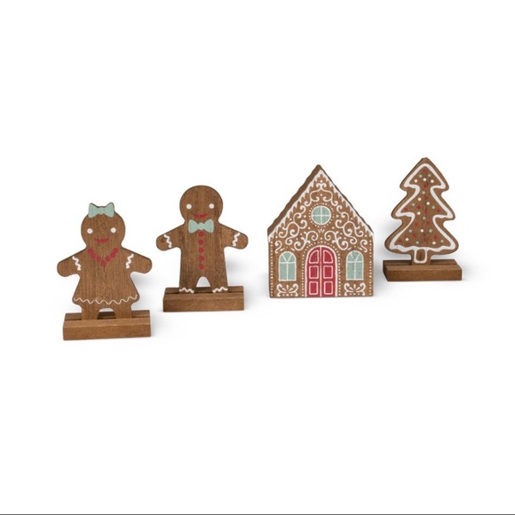 Classic Holiday Decor Wood Prop Sets Gingerbread - Target Bullseye Playground - Picture 5 of 6